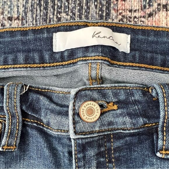 KanCan Low Rise Super Skinny Distressed Jeans Size 9 28 KC8245D - Picture 6 of 14
